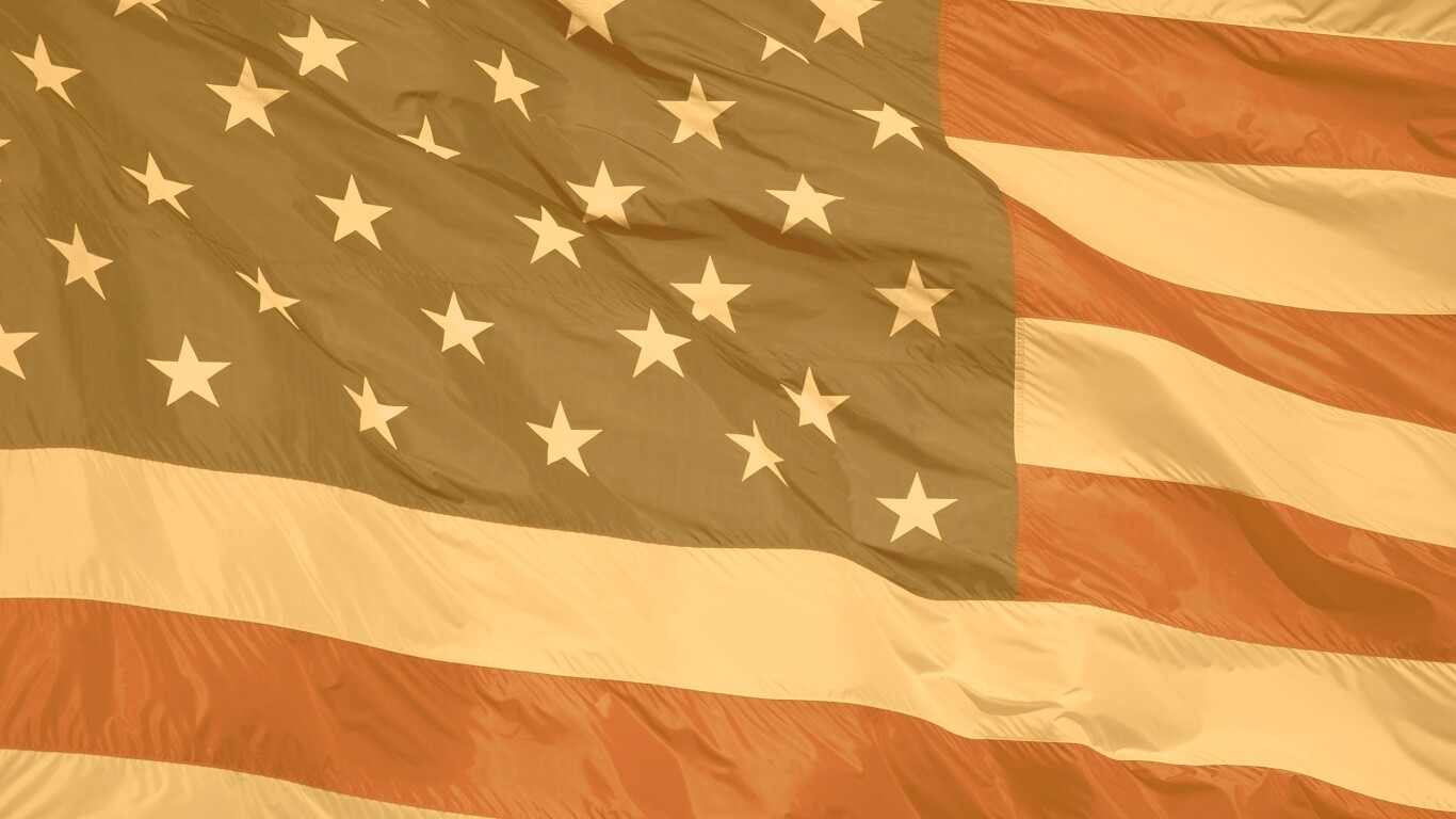 Флаг Америки обои