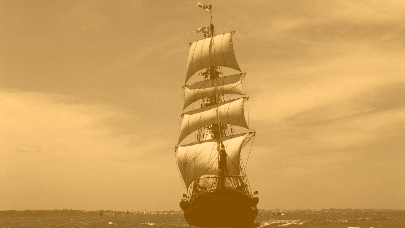 Парусник обои