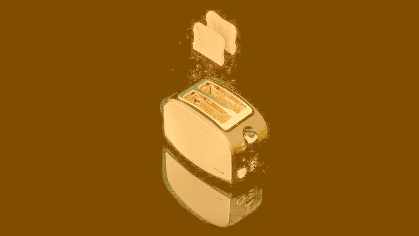 Выстрел из тостера обои