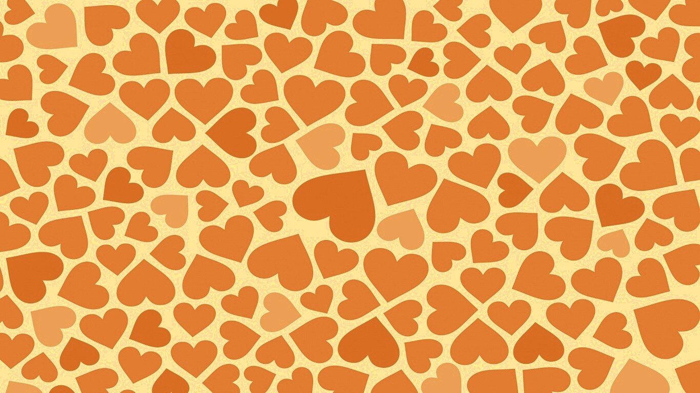 Сердца для дня Святого Валентина обои