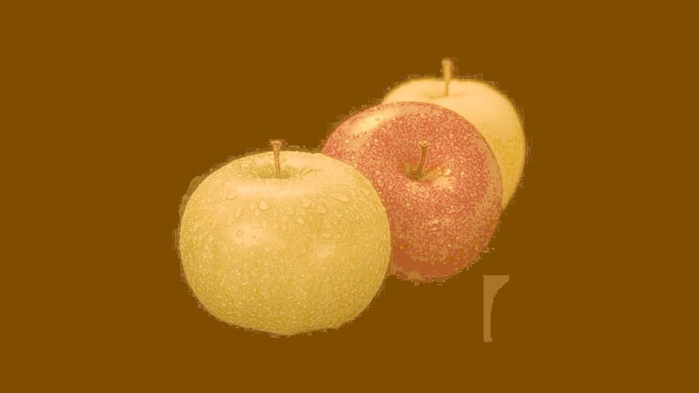Яблоки обои