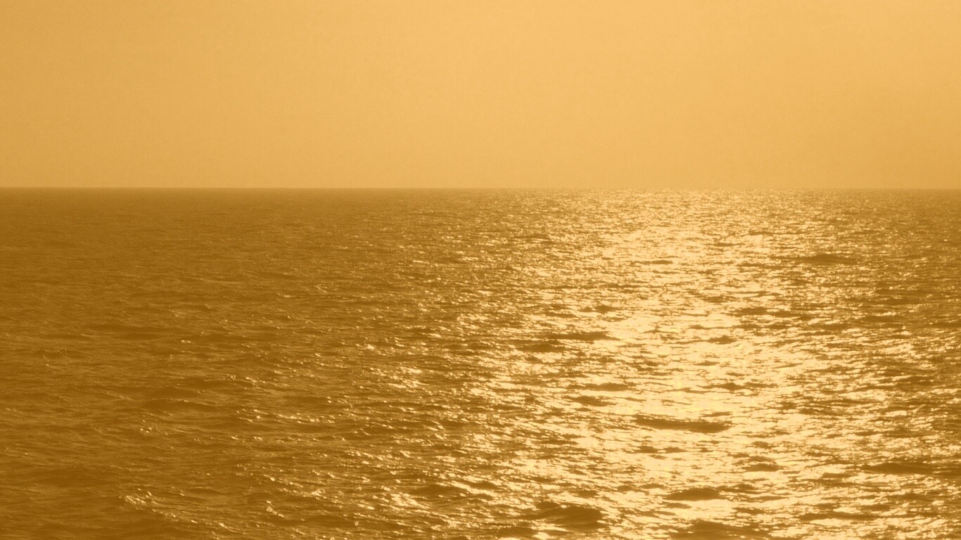 Карибский закат обои