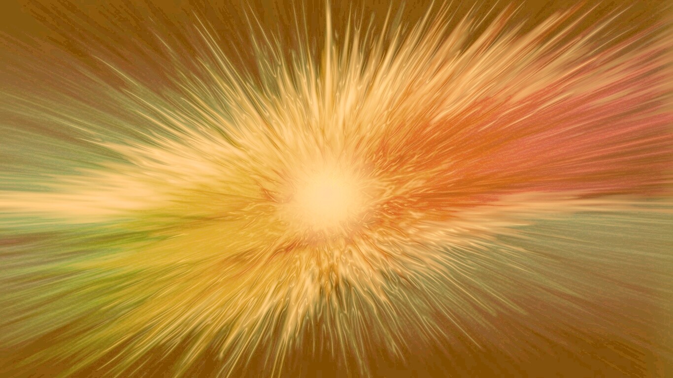 Цветовой взрыв обои