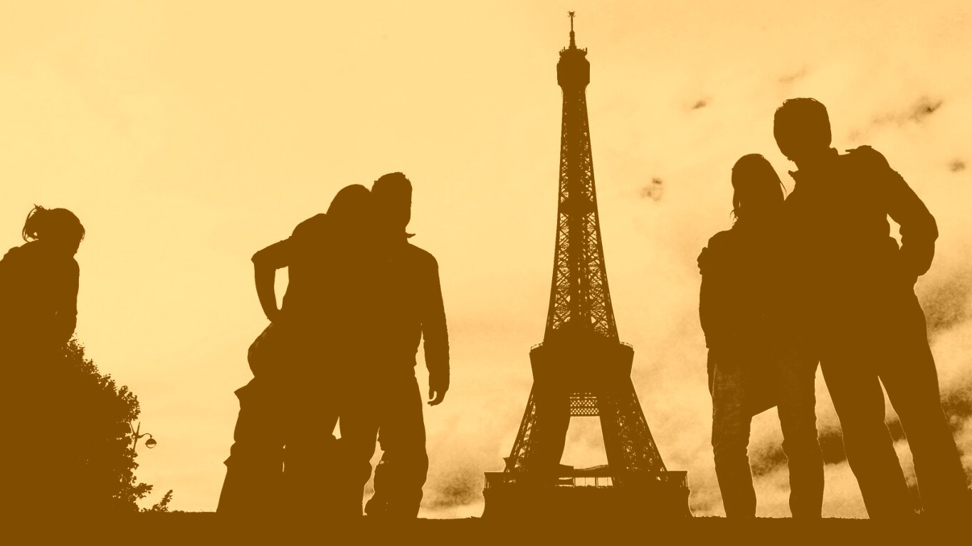 Париж обои