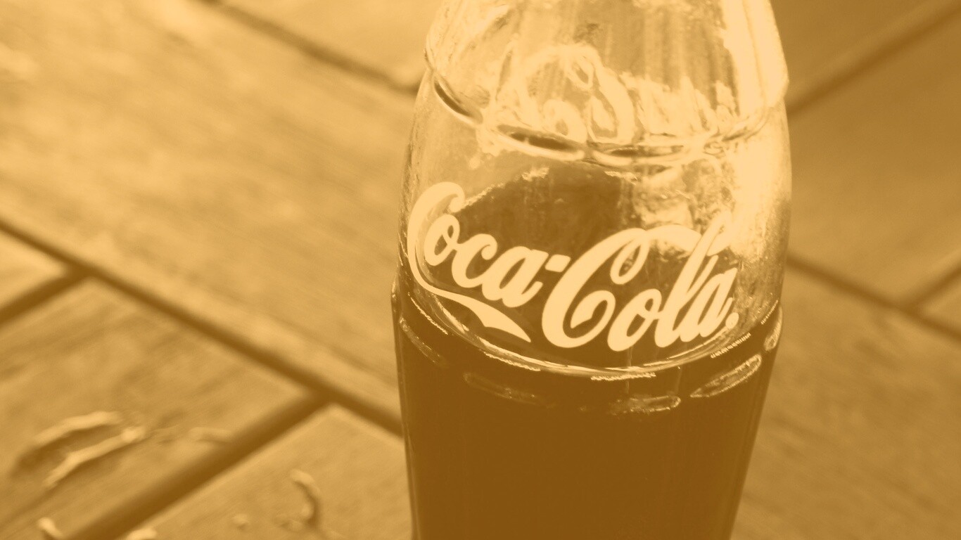 Бутылка Coca-Cola обои