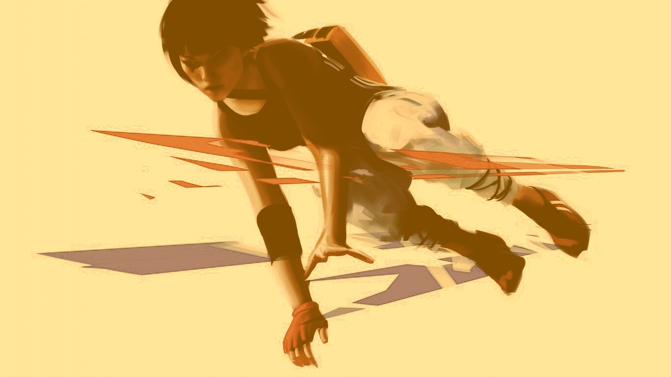 Фейт в прыжке обои