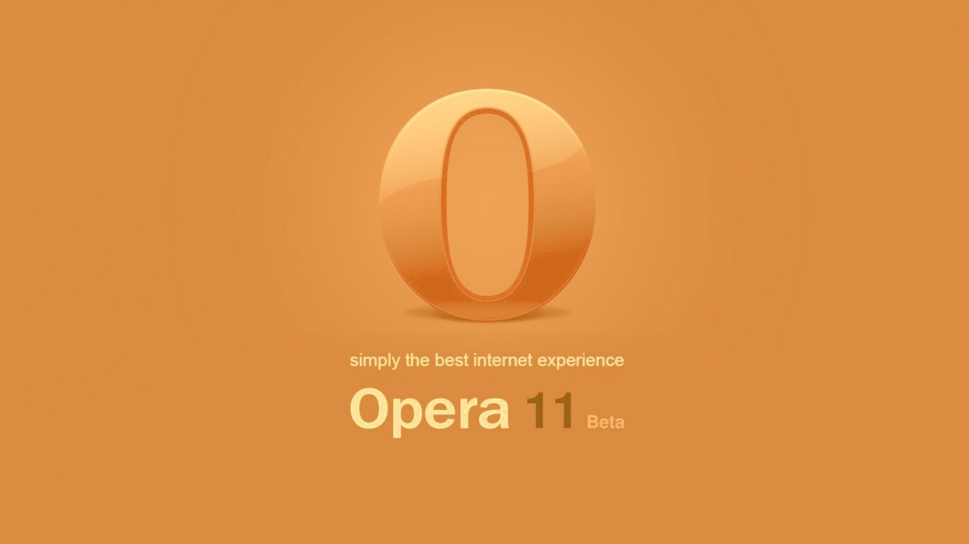 Opera 11 обои