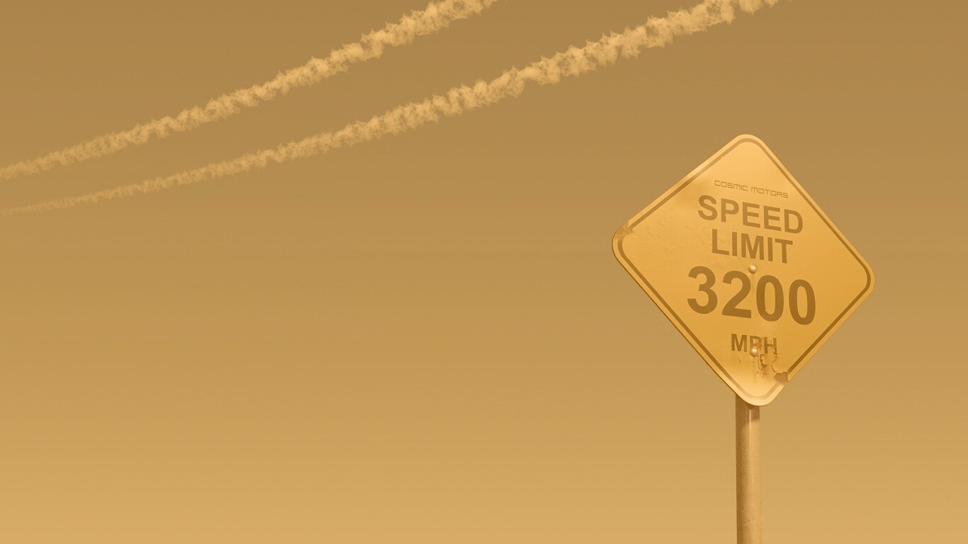 Знак ограничения скорости обои