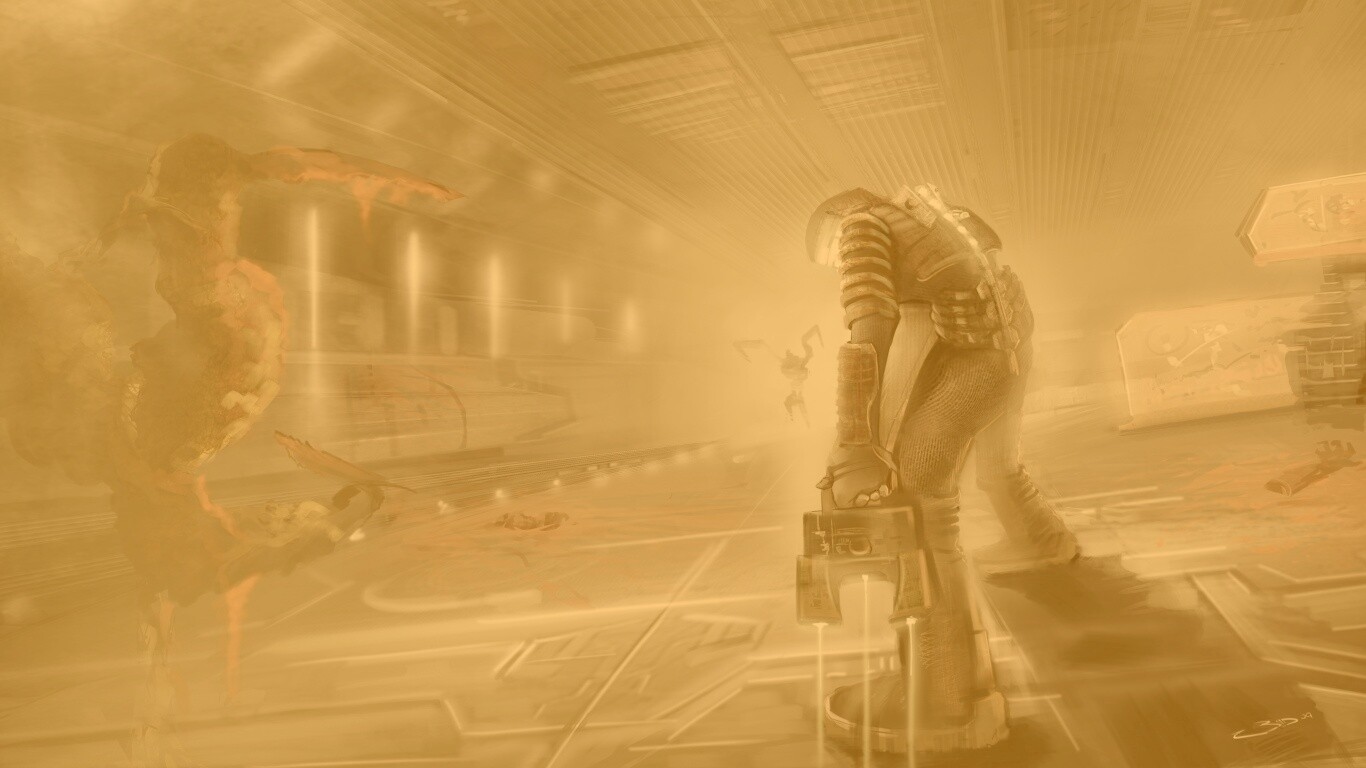 Фан арт Dead Space обои