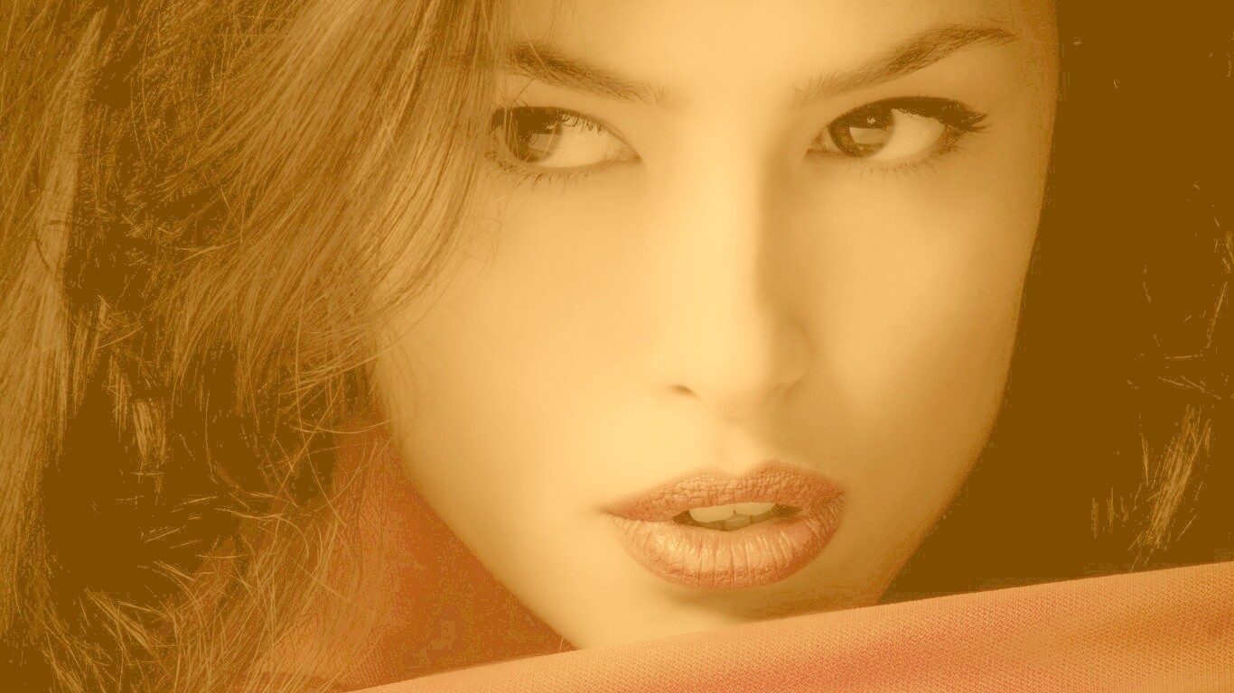 Женский взгляд обои