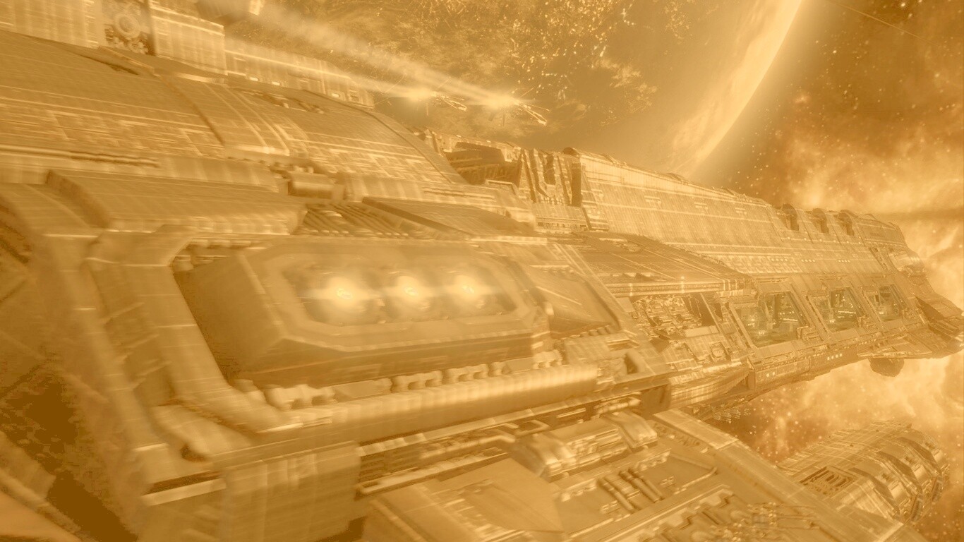 Космический корабль обои