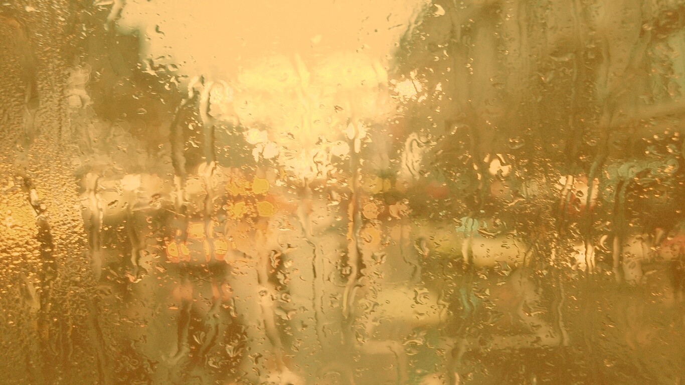 После дождя обои