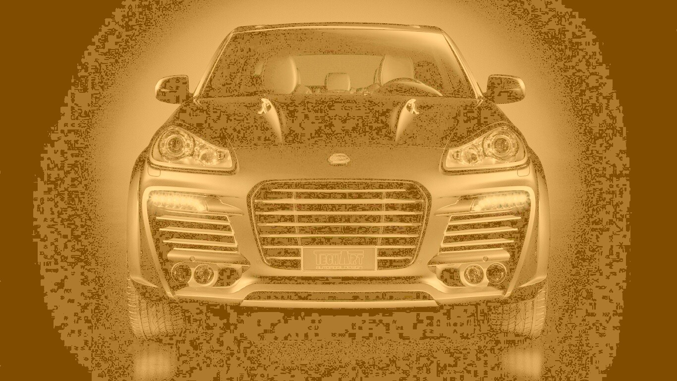 Magnum для Porcshe Cayenne от Techart обои