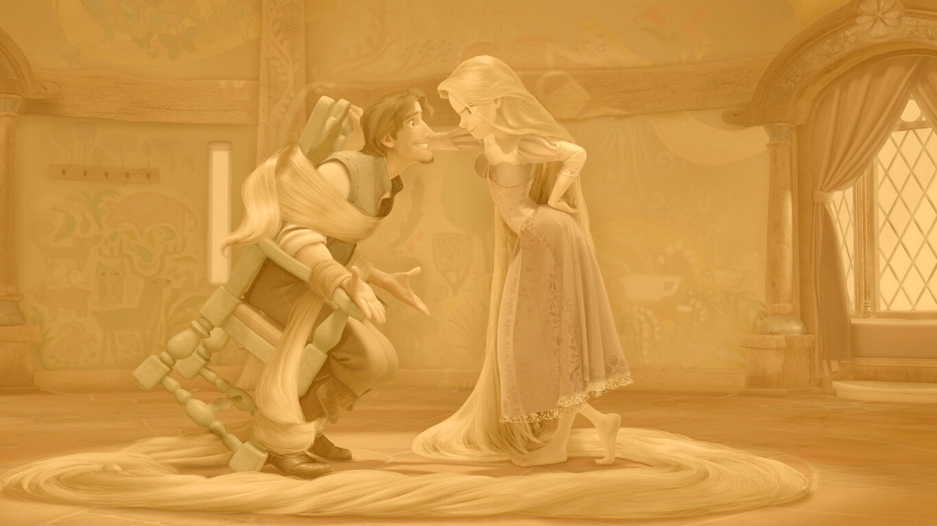 Рапунцель обои