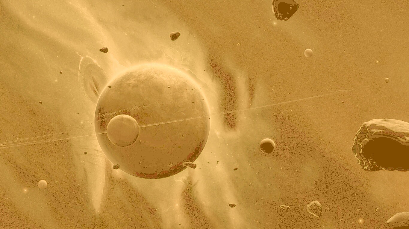 Неизвестная планета обои