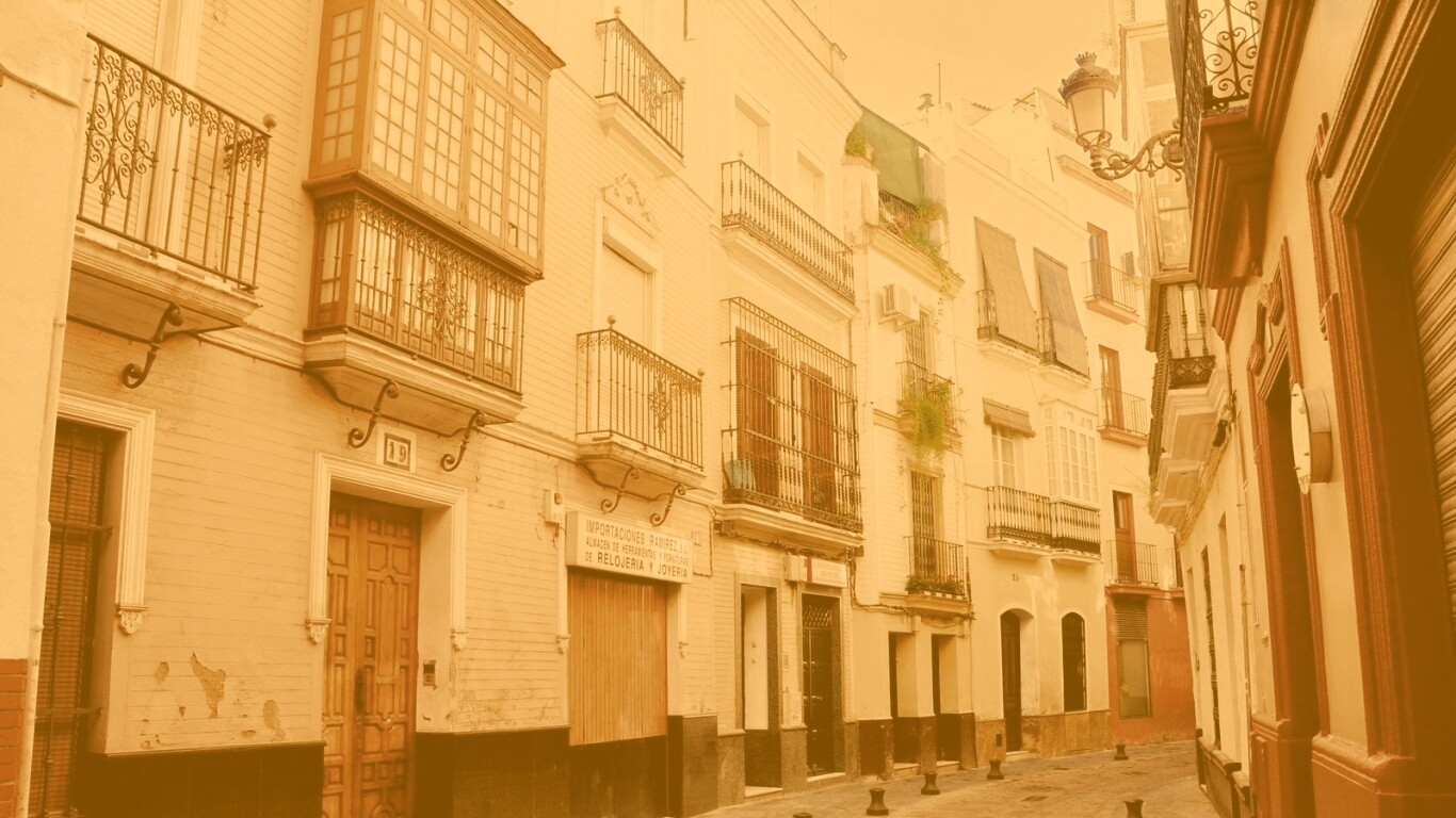 Переулок обои