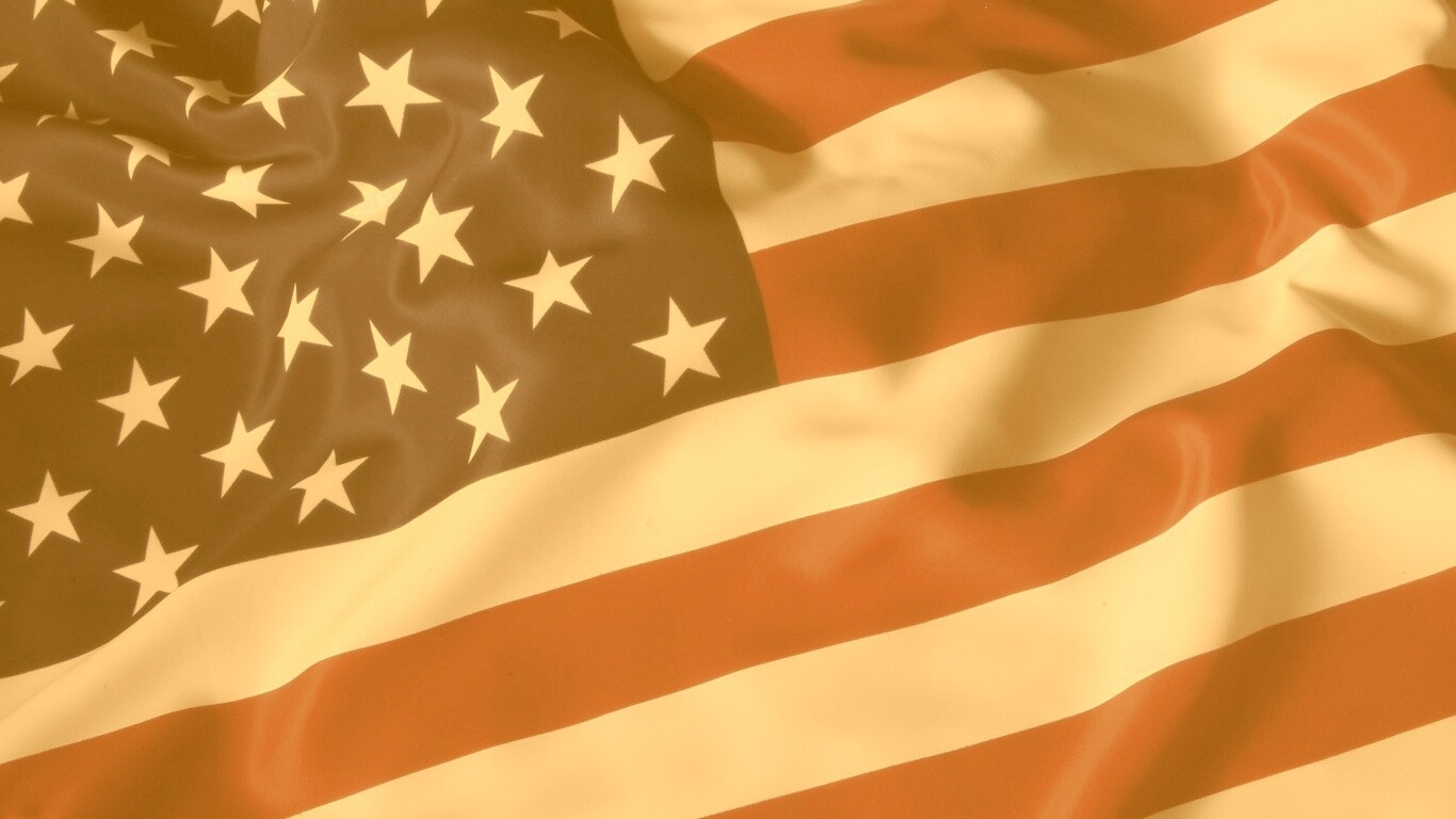 Флаг США обои