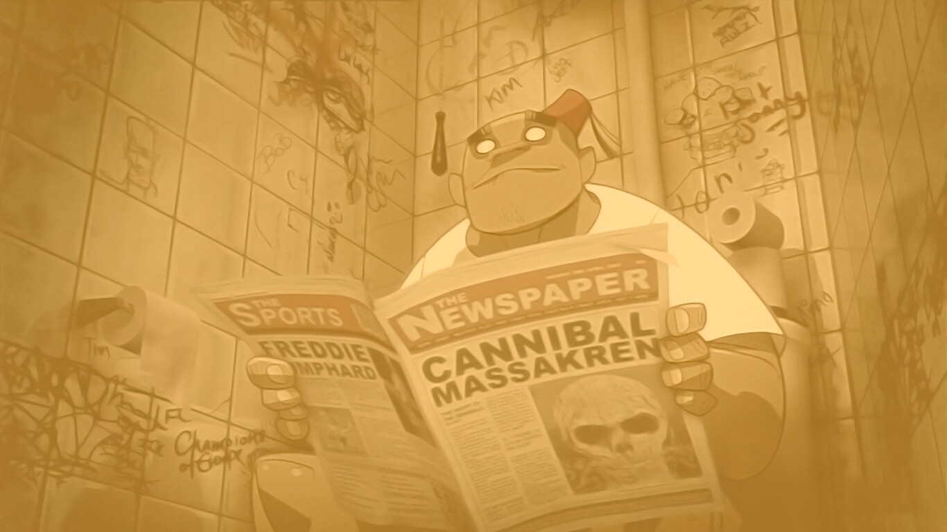 Рассел Хоббс из Gorillaz обои