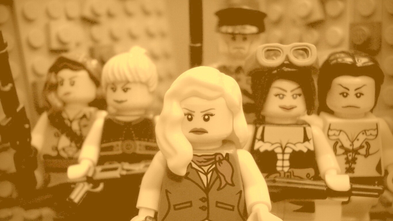 Sucker Punch в мире Lego обои