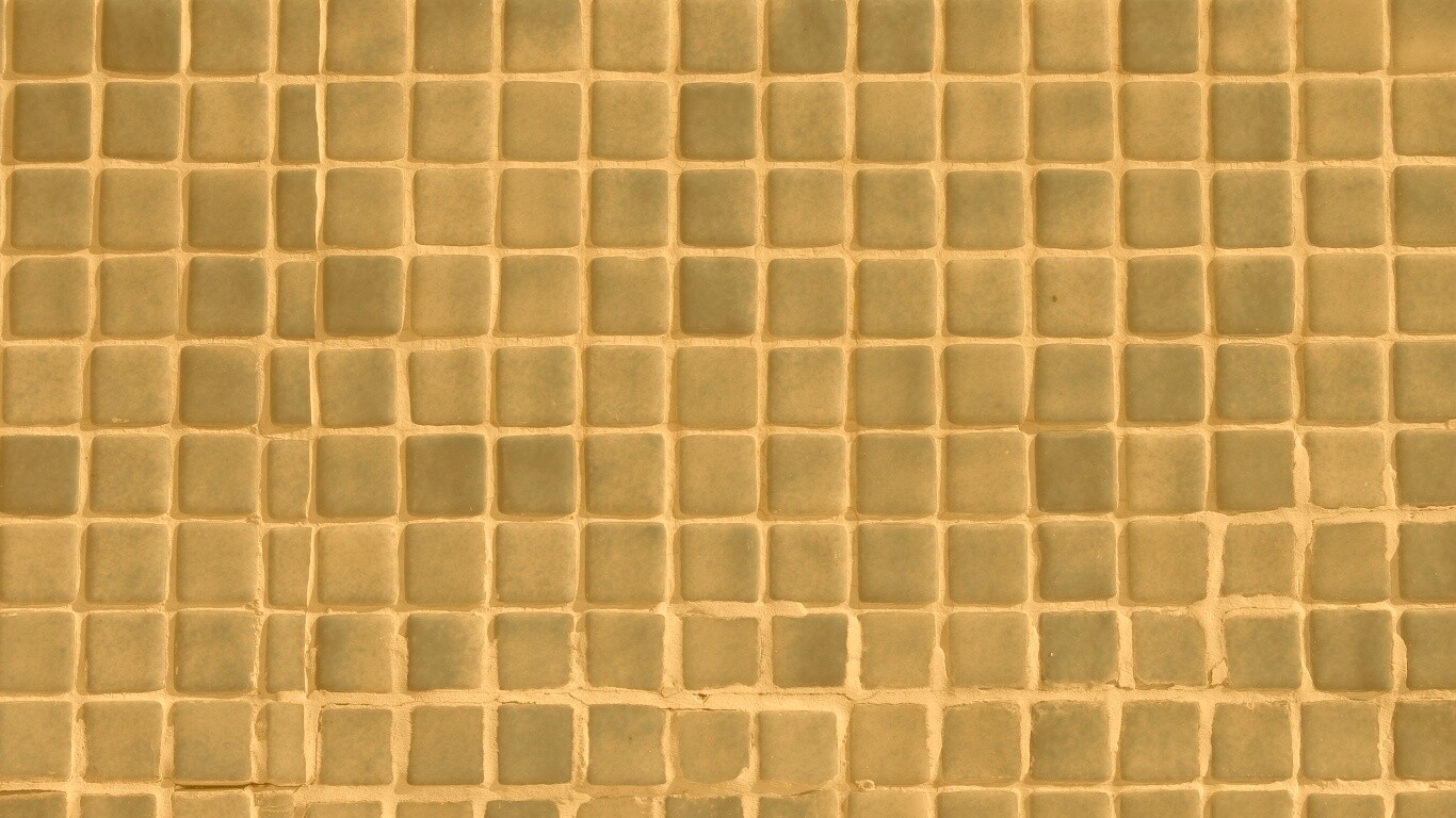 Мелкая голубая плитка обои