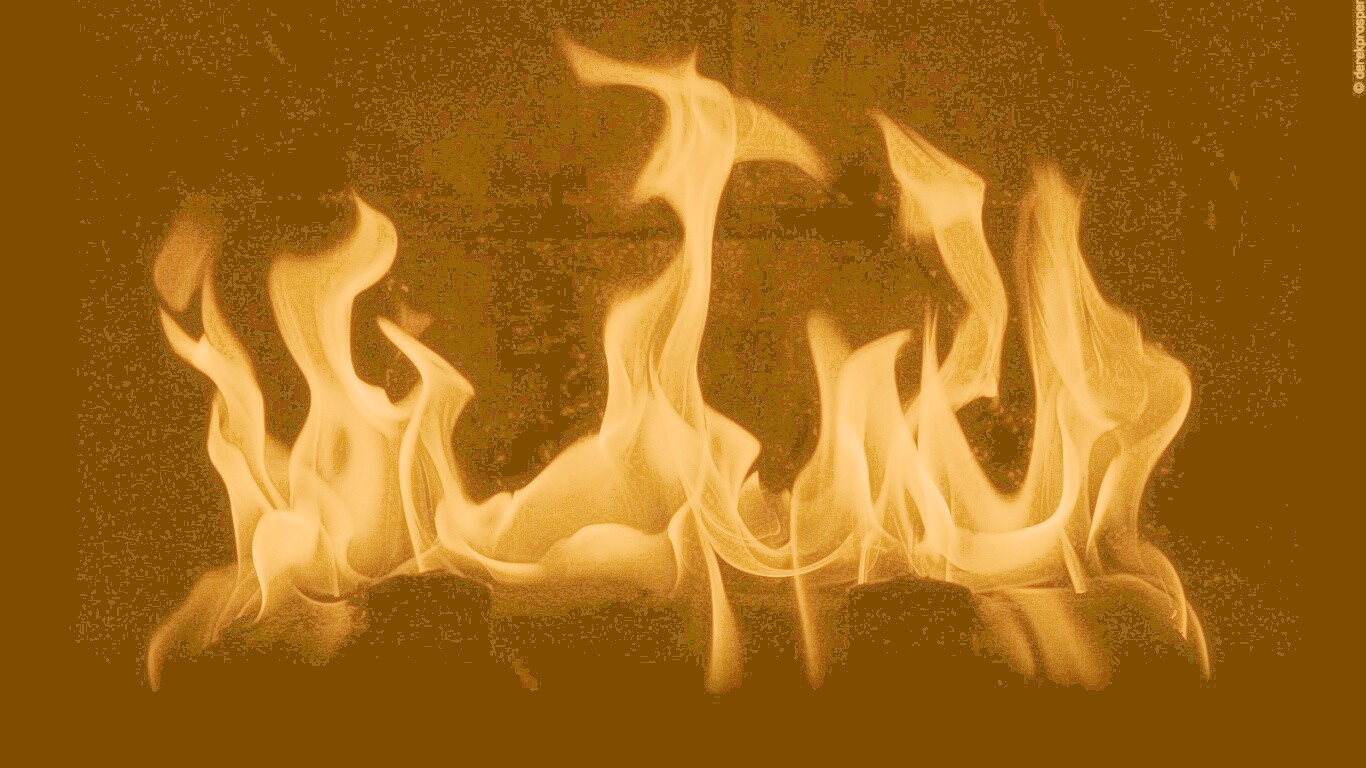 Огонь обои