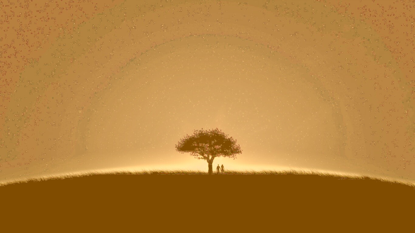 Звёздная ночь обои