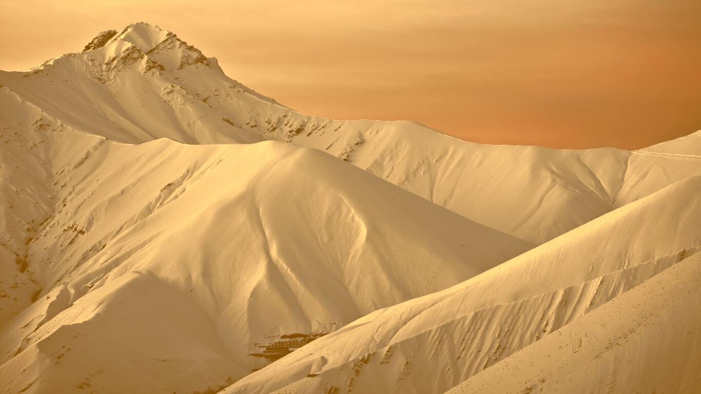 Снежные вершины обои