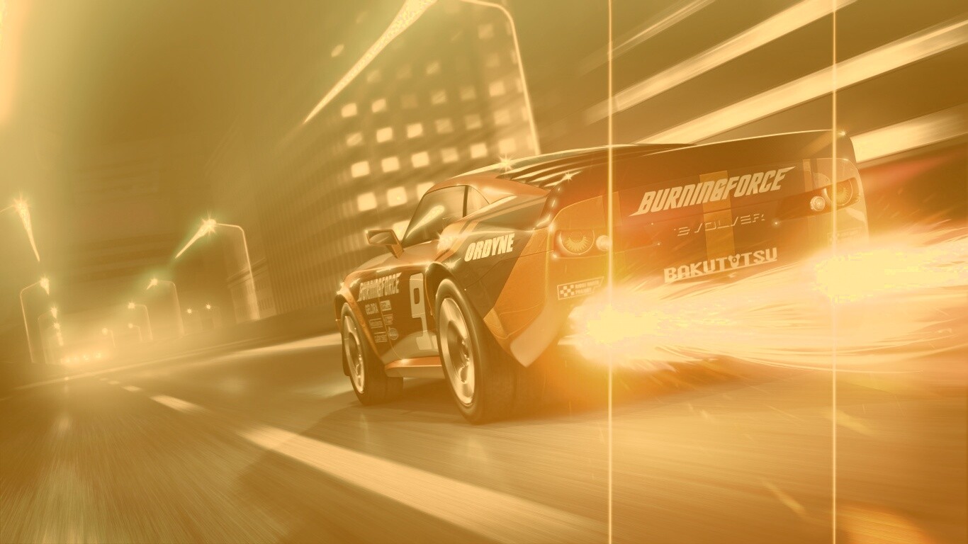 Ночное нитро обои