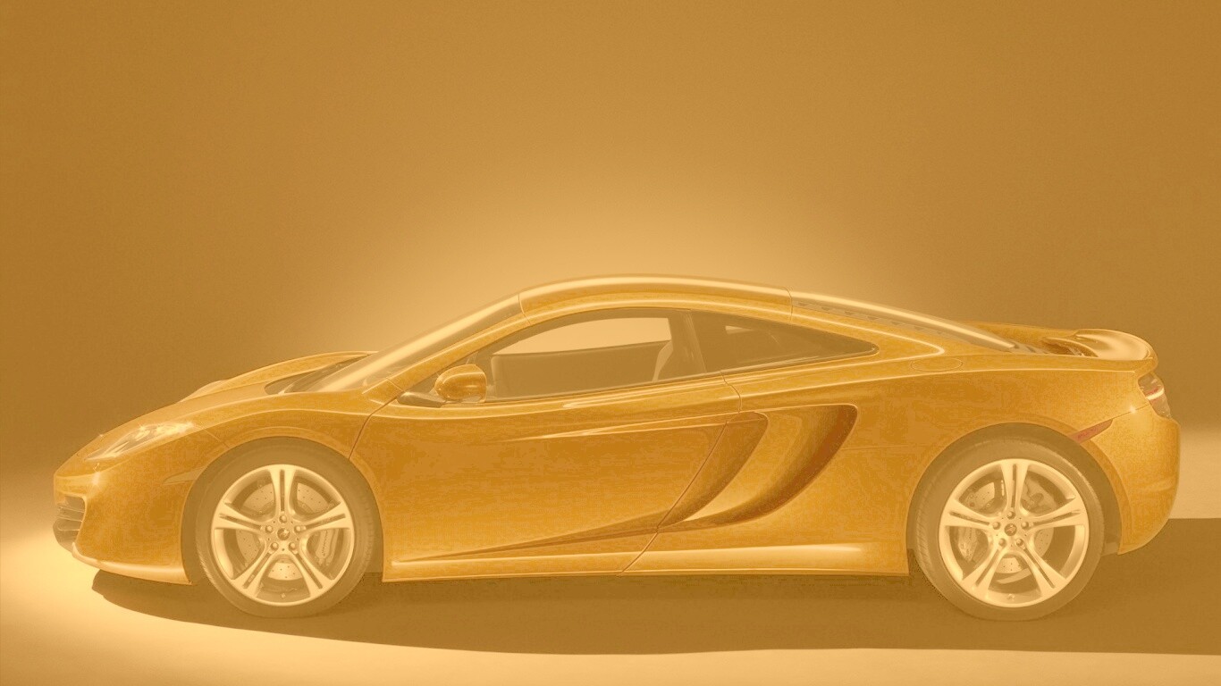 Mclaren в профиль обои