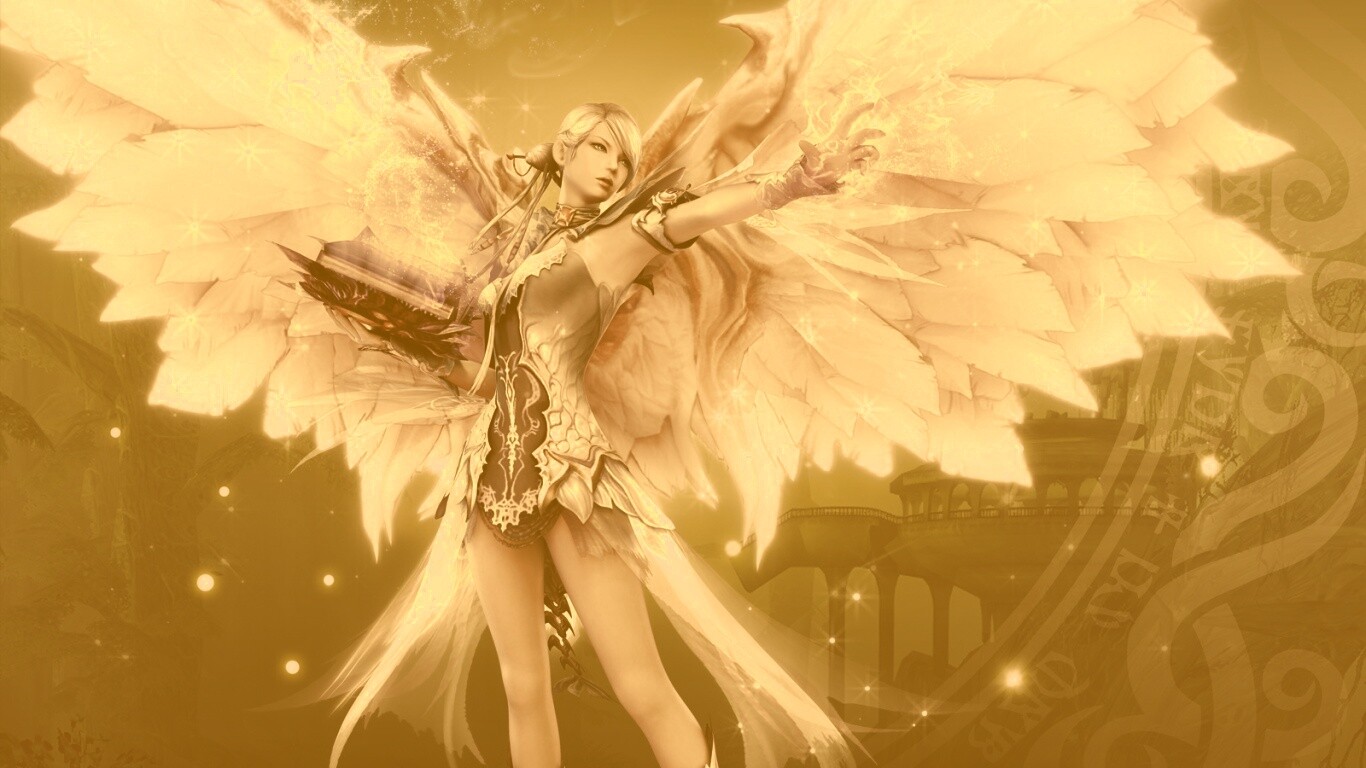 Девушка из Aion обои