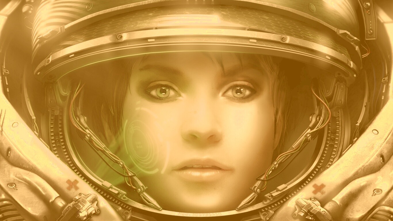 Медик из вселенной Star Craft 2 обои