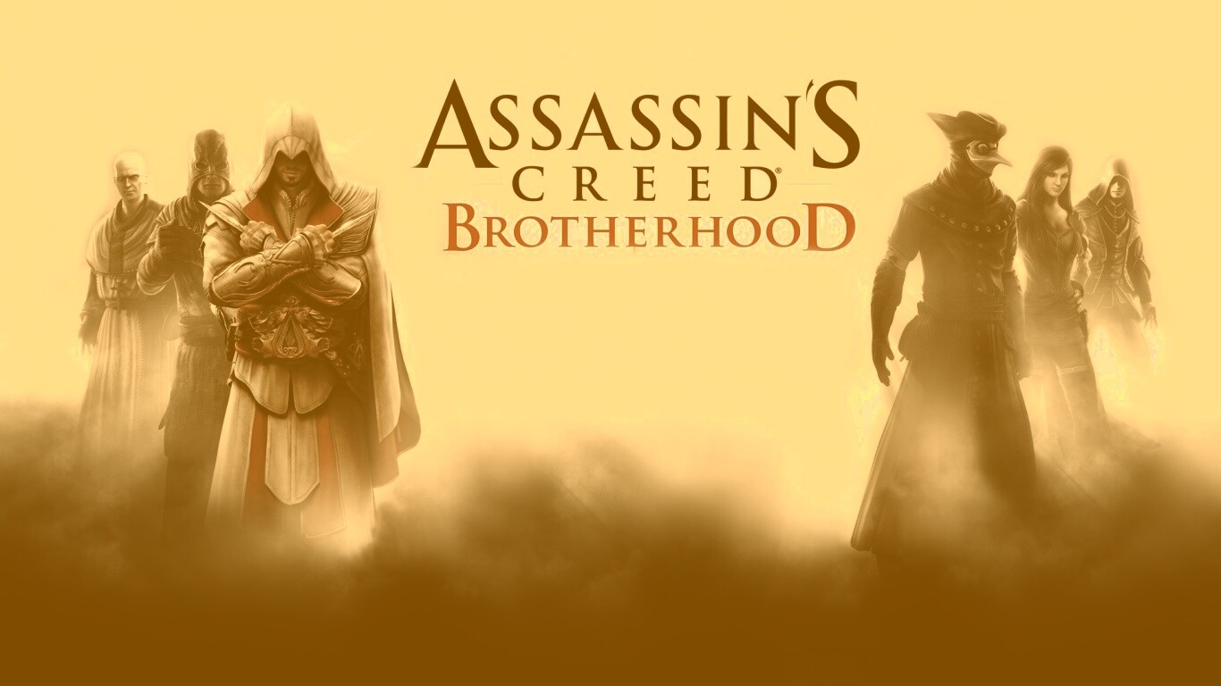 Персонажи игры Assasin"s Creed Brotherhood обои
