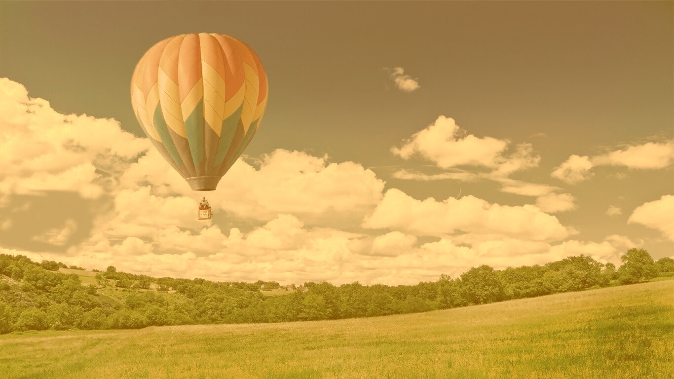 Воздушный шар обои