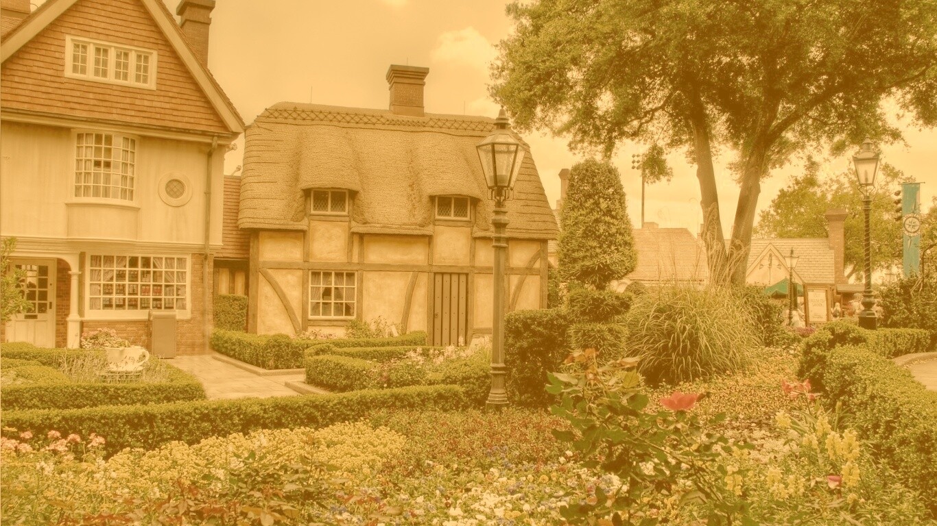 Провинциальный городок обои