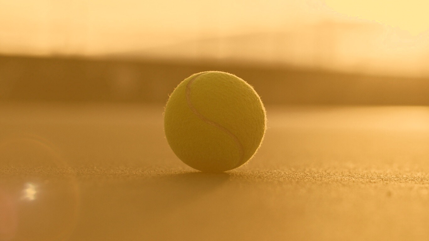 Теннисный мяч обои