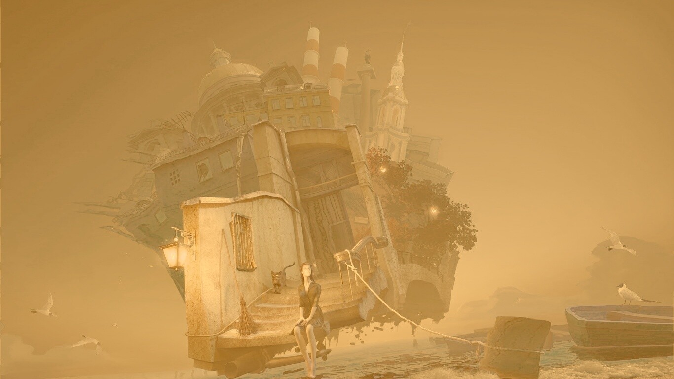 Мрачный Питер обои