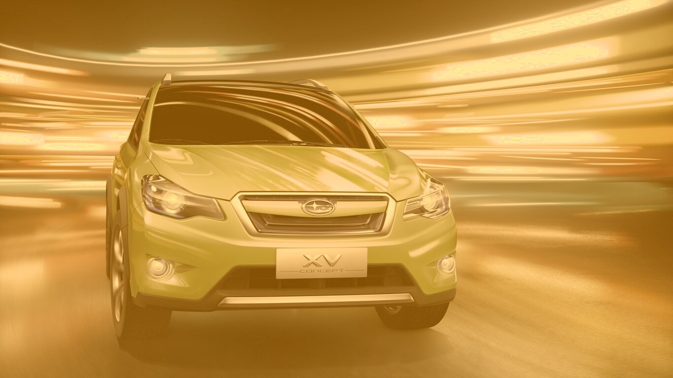 Subaru crossover обои