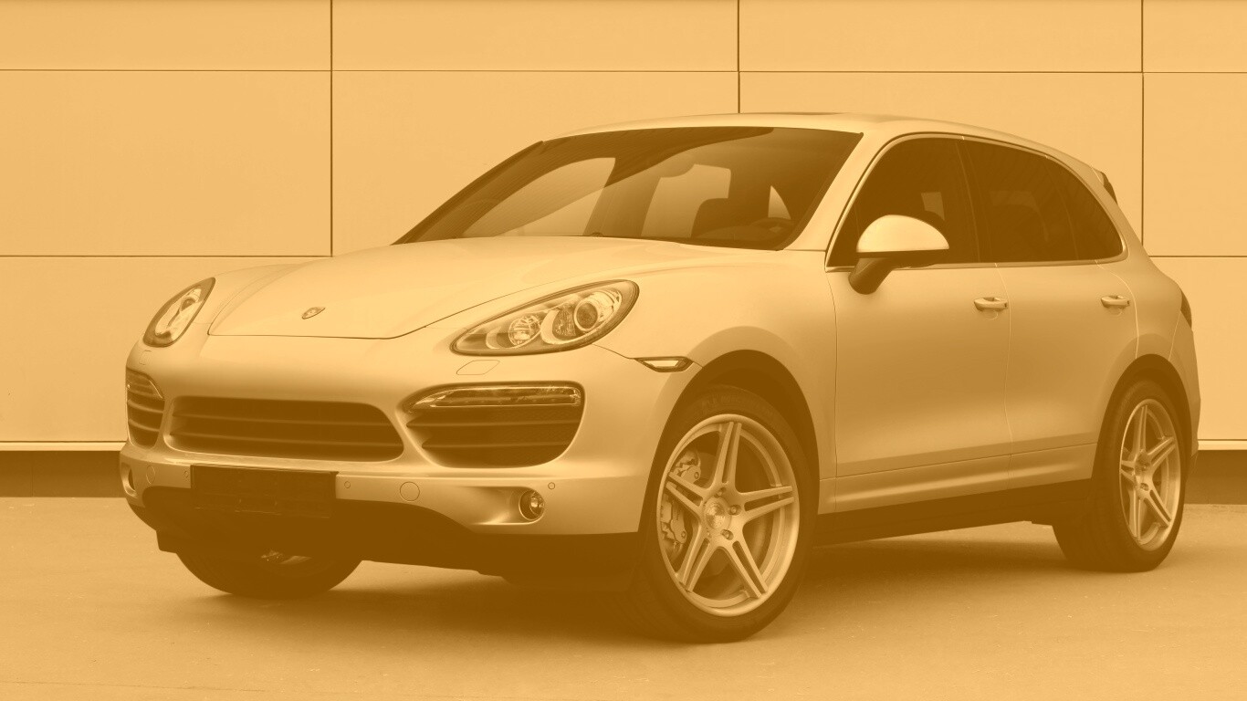 Кроссовер Porsche обои