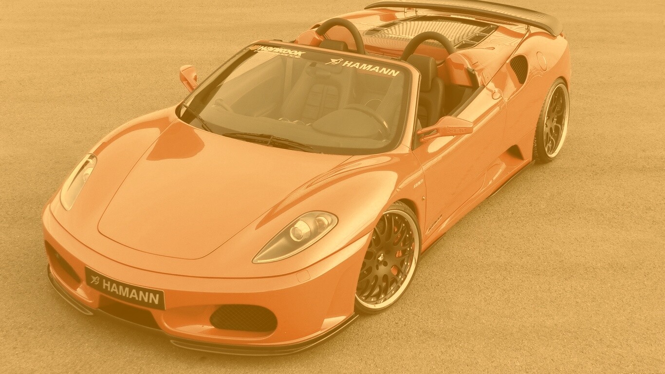 Ferrari  с тюнингом от Hamann обои