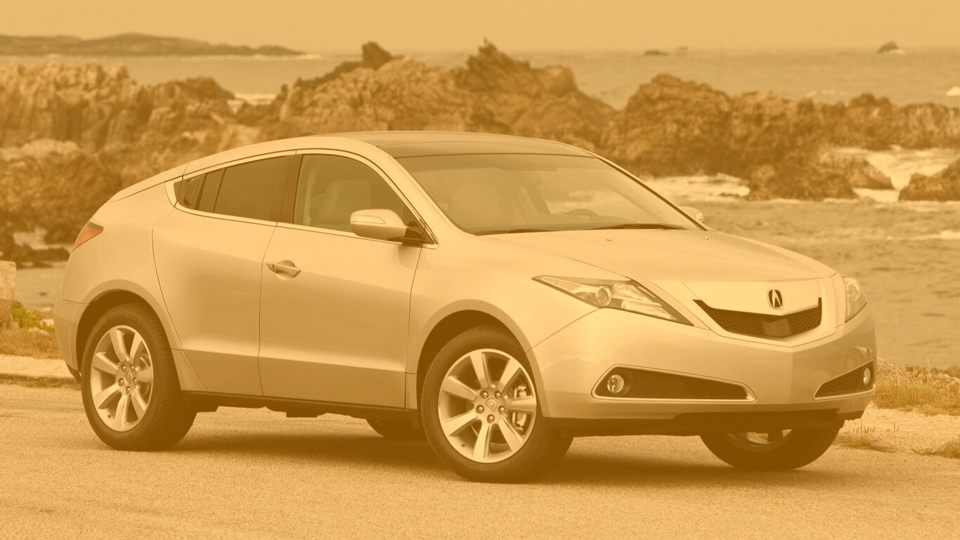 Acura на побережье обои