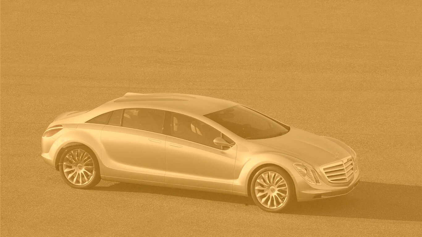 Концептуальный мерседес обои