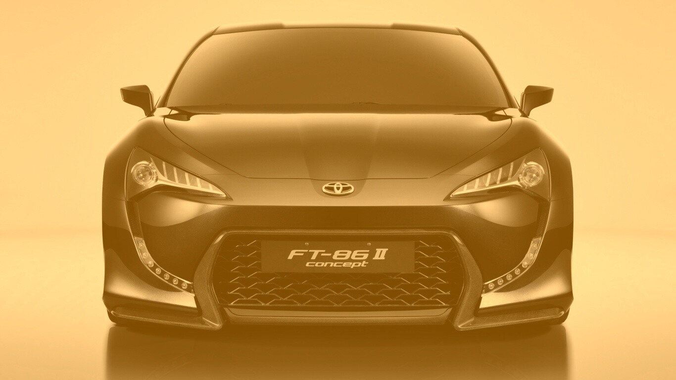 Тойота ФТ86 обои