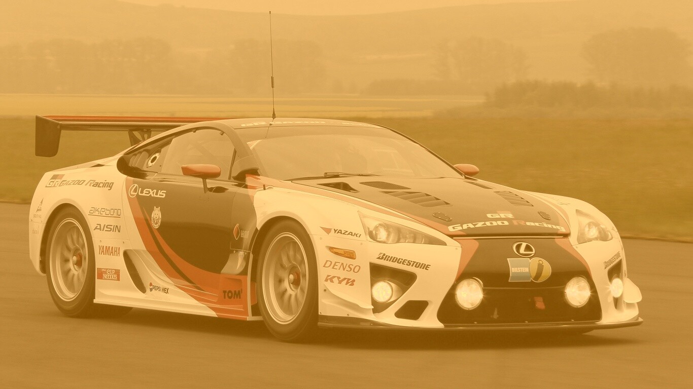 Гоночный Лексус обои