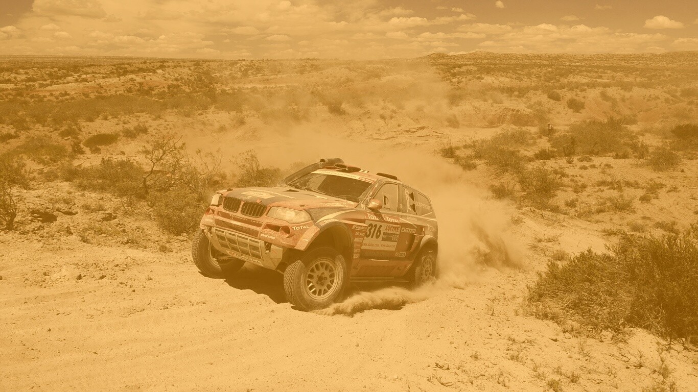 Раллийный BMW X3 обои