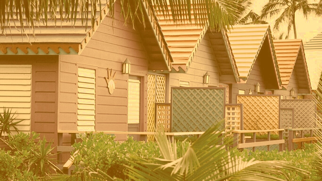 Дома на Багамах обои