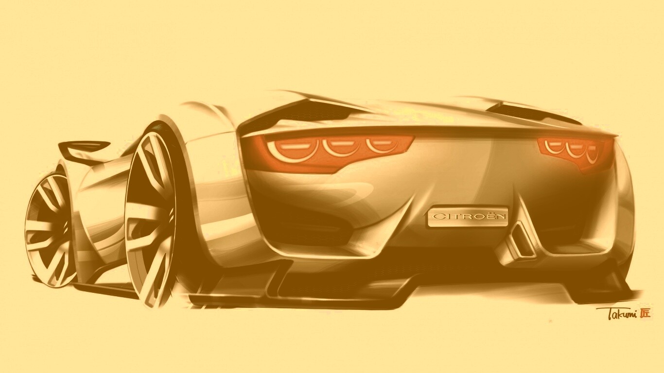 Концепт Ситроен обои