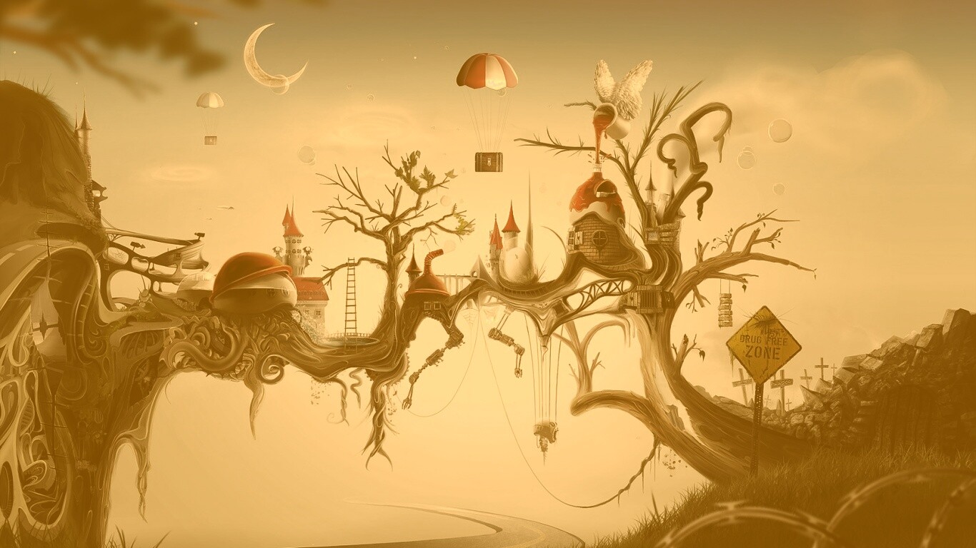 Свободная от наркотиков зона обои