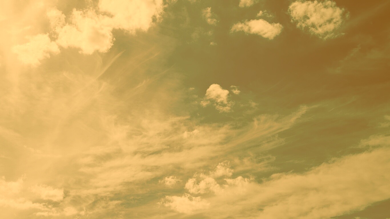 Голубое небо обои