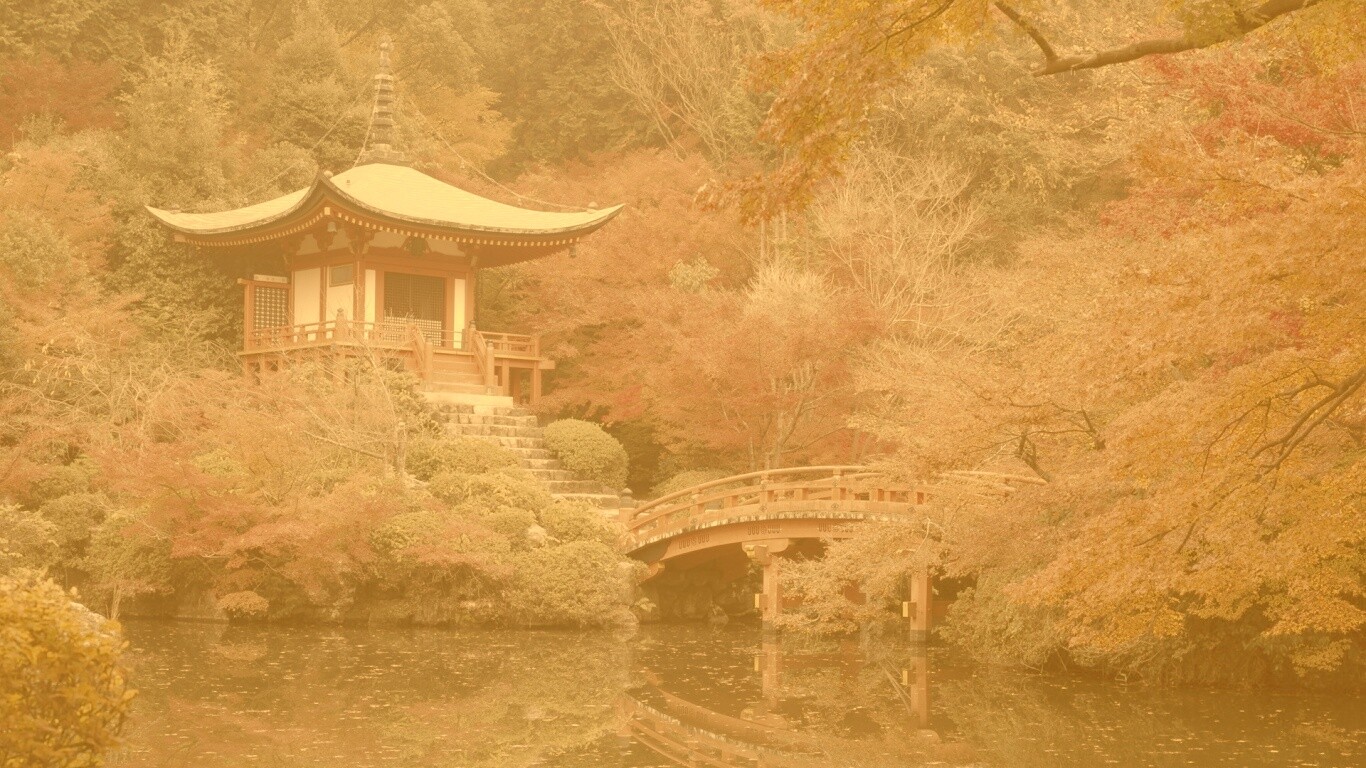 Дайго - посёлок в японии обои