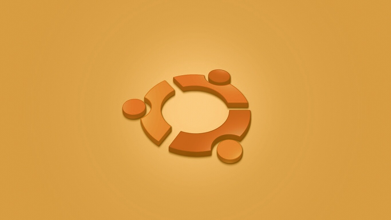 Официальный логотип Убунту обои